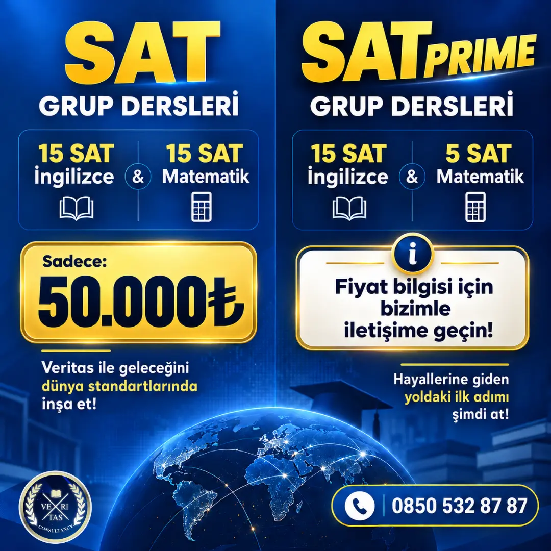 Veritas SAT ve SAT Prime Grup Dersleri